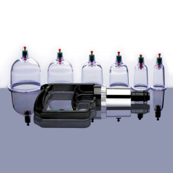 Sukshen 6 Piece Cupping Set with Acu-Points