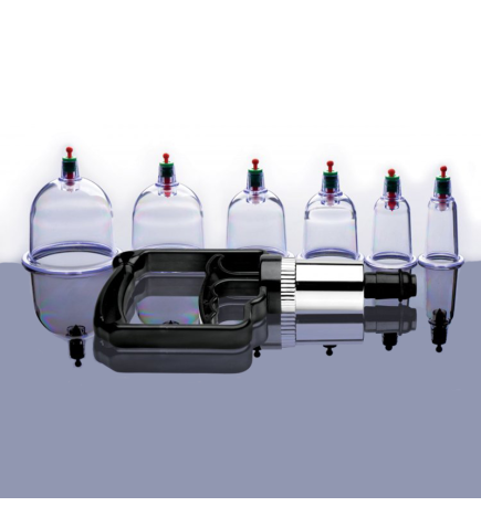 Sukshen 6 Piece Cupping Set with Acu-Points