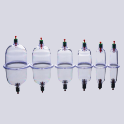 Sukshen 6 Piece Cupping Set with Acu-Points