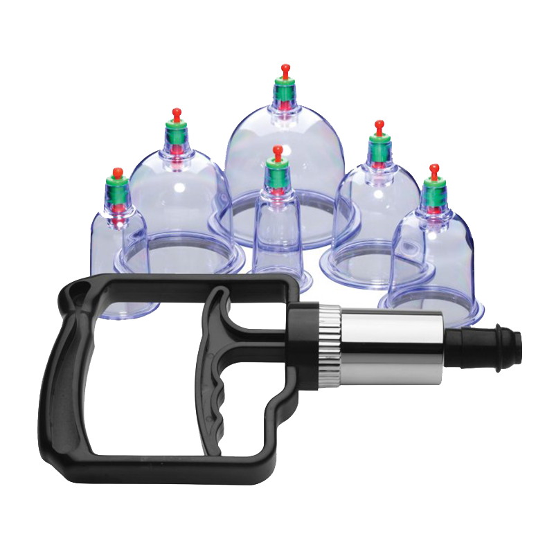 Sukshen 6 Piece Cupping Set with Acu-Points Sukshen 6 Piece Cupping Set with Acu-Points