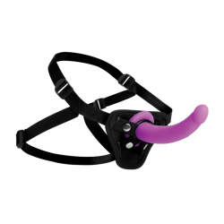 Navigator Silicone G-Spot Dildo with Harness