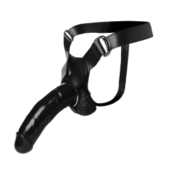 Infiltrator II Hollow Strap-on and 9 in Dildo