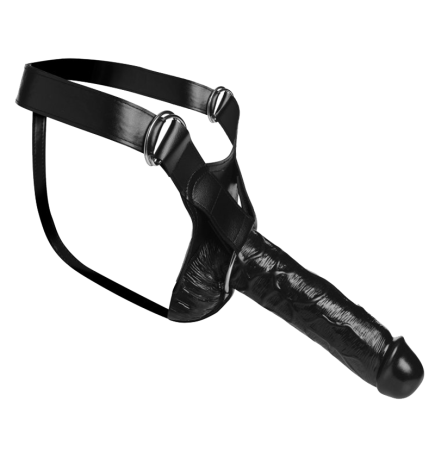 Infiltrator Hollow Strap-On with 10 Inch Dildo