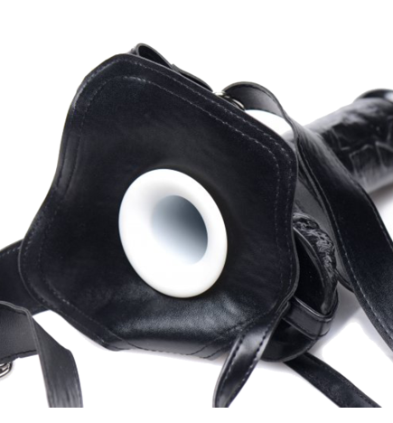 Infiltrator Hollow Strap-On with 10 Inch Dildo