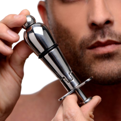 Stainless Steel Locking Anal Plug