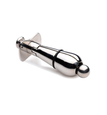 Stainless Steel Locking Anal Plug