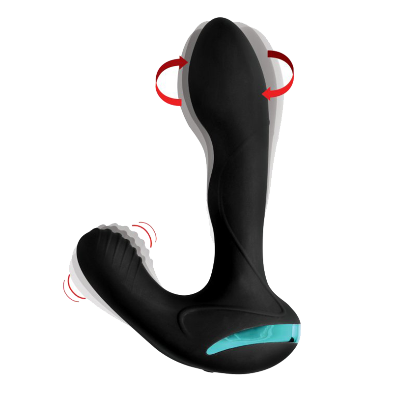 Maverick Rotating Vibrating Silicone Prostate Stimulator Maverick Rotating Vibrating Silicone Prostate Stimulator