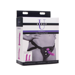 Double G Deluxe Vibrating Strap On Kit