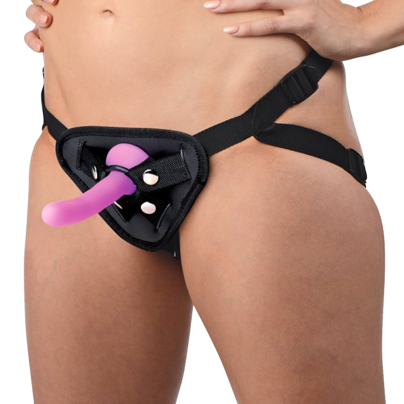 Double G Deluxe Vibrating Strap On Kit