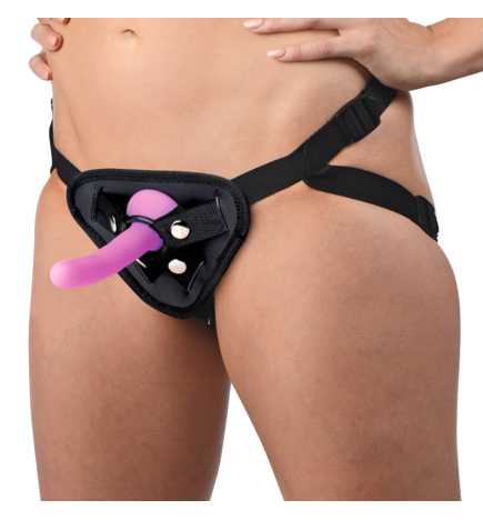 Double G Deluxe Vibrating Strap On Kit