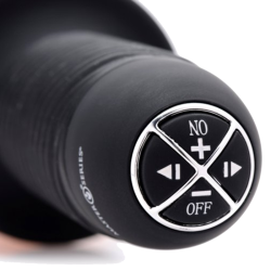 Onslaught 13 Mode XL Vibrating Dildo Thruster - Flesh