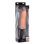 Onslaught 13 Mode XL Vibrating Dildo Thruster - Flesh