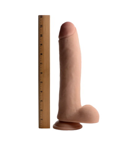 Nathan SkinTech Realistic 11 Inch Dildo