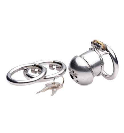 Exile Deluxe Locking Stainless Steel Confinement Cage