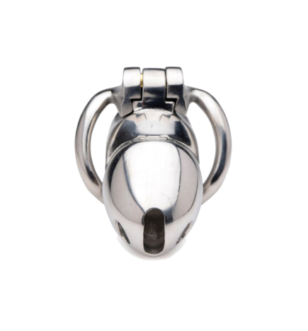 Rikers 24-7 Stainless Steel Locking Chastity Cage