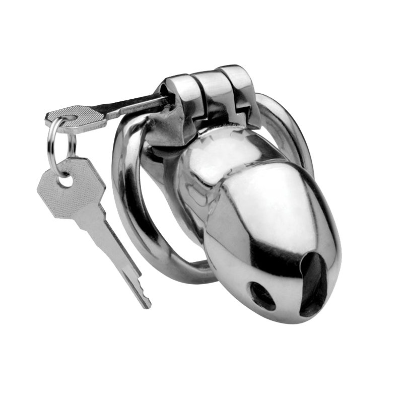 Rikers 24-7 Stainless Steel Locking Chastity Cage Rikers 24-7 Stainless Steel Locking Chastity Cage