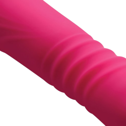 Ultra Thrusting and Vibrating Silicone Wand