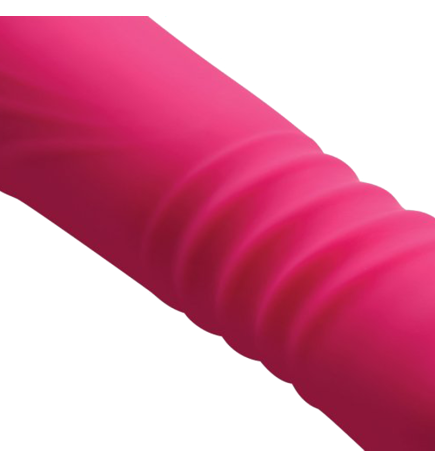 Ultra Thrusting and Vibrating Silicone Wand