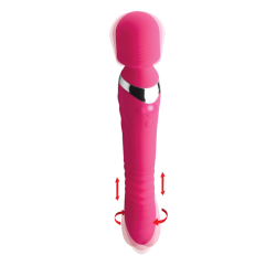 Ultra Thrusting and Vibrating Silicone Wand