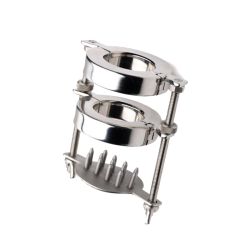 Stainless Steel Spiked CBT Ball Stretcher and Crusher