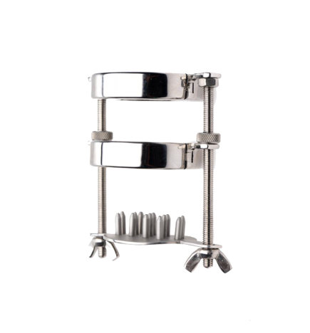 Stainless Steel Spiked CBT Ball Stretcher and Crusher