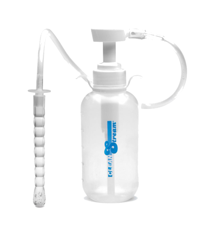 Pump Action Enema Bottle with Nozzle
