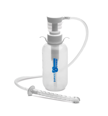 Pump Action Enema Bottle with Nozzle