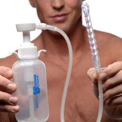 Pump Action Enema Bottle with Nozzle
