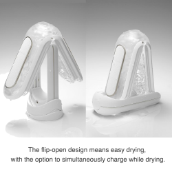 Flip 0-Zero Electronic Vibration Stroker