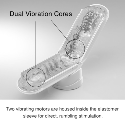 Flip 0-Zero Electronic Vibration Stroker