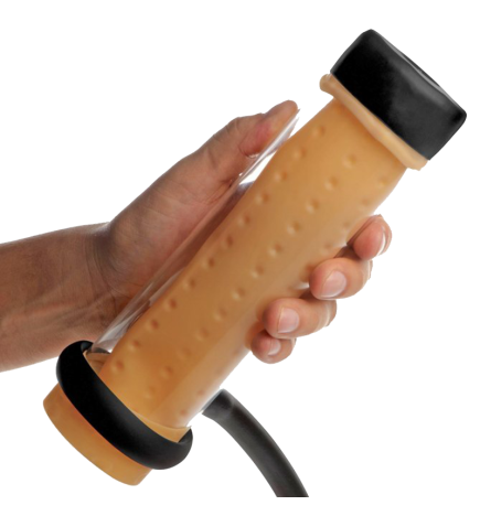 Milker Cylinder with Textured Sleeve