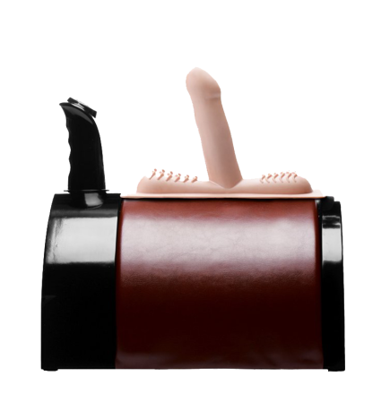 Saddle Deluxe Riding Sex Machine with Dual Attachments