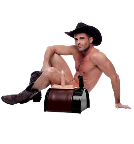 Saddle Deluxe Riding Sex Machine with Dual Attachments