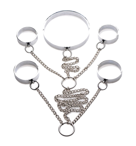 5 Piece Stainless Steel Shackle Set