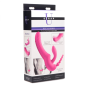 Regal Rider Vibrating Silicone Strapless Strap On Triple G Dildo