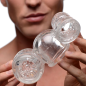 Twin Turbo Strokers 2 in 1 Wand Attachment for Men