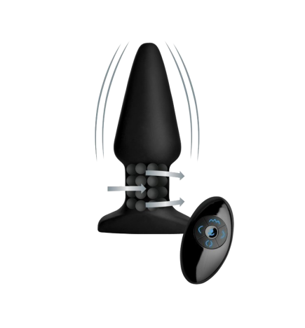 Rimmers Model R Smooth Rimming Plug with Remote