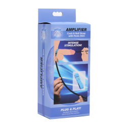 Amplifier Cock and Ball Strap with Penis eStim