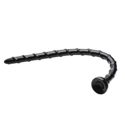 Hosed 18 Inch Swirl Thin Anal Snake