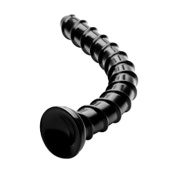 Hosed 18 Inch Swirl Thick Anal Snake