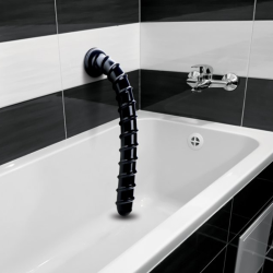 Hosed 18 Inch Swirl Thick Anal Snake