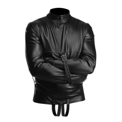 Strict Leather PU Straight Jacket