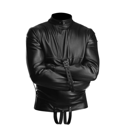 Strict Leather PU Straight Jacket