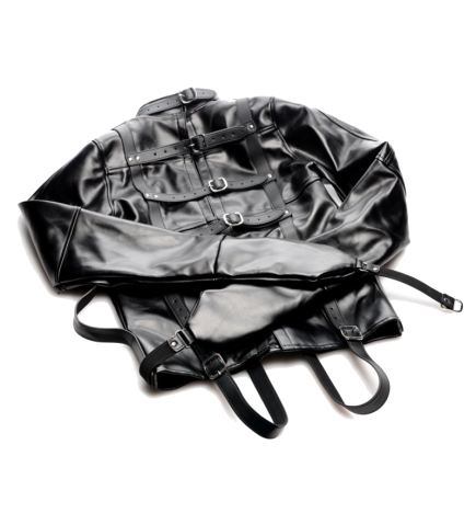 Strict Leather PU Straight Jacket