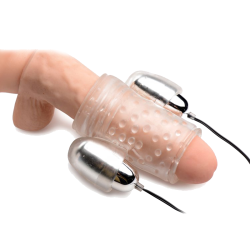 Dual Vibrating Penis Sheath