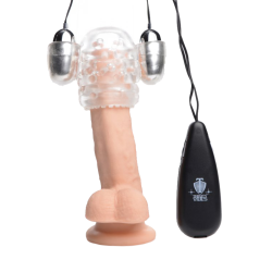 Dual Vibrating Penis Head Teaser