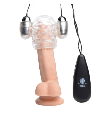Dual Vibrating Penis Head Teaser