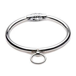 Stainless Steel Combination Lock Slave Collar