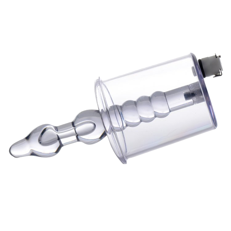 Anal Pump Cylinder with Stimulator Shaft