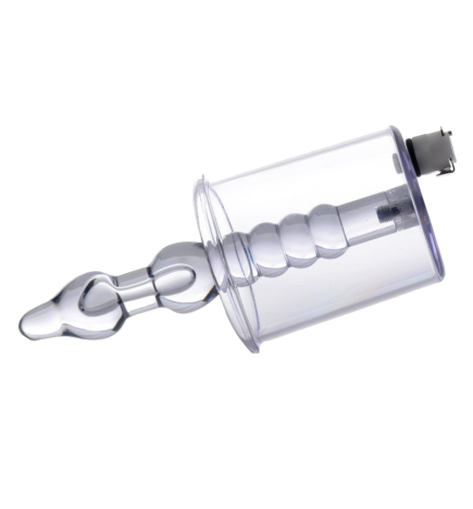 Anal Pump Cylinder with Stimulator Shaft